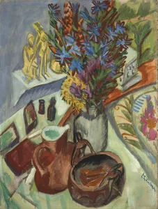 Still Life with Jug and African Bowl, 1912 (oil on canvas) Still Life with Jug and African Bowl, 1912 (oil on canvas)
