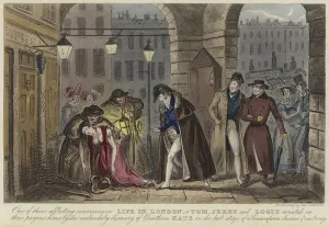 Life in London (colour litho) Life in London (colour litho)