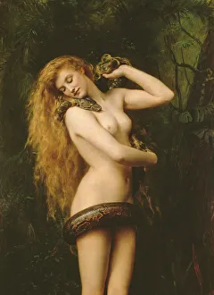 Lilith, 1887 (oil on canvas) (detail of 125798) Lilith, 1887 (oil on canvas) (detail of 125798)