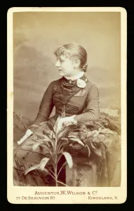 Lily / Lillie Langtry, portrait (b / w photo) Lily / Lillie Langtry, portrait (b / w photo)
