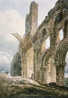 Lindisfarne Abbey, c.1797 (pencil and w / c on paper)