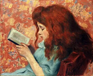 Little Red Haired Girl - Federico Zandomeneghi (1841-1917)
