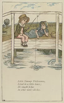 Rhymes Gallery: Little Tommy Tittlemouse (colour litho)