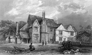 Little Warley Hall, Essex, engraved by Henry Adlard, 1833 (engraving) Little Warley Hall, Essex, engraved by Henry Adlard, 1833 (engraving)