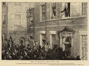Godefroy Durand Gallery: The Liverpool Election, 1812 (engraving)