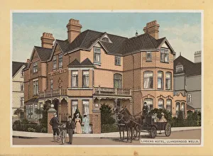 Llandrindod Wells: Lindens Hotel (colour litho) Llandrindod Wells: Lindens Hotel (colour litho)