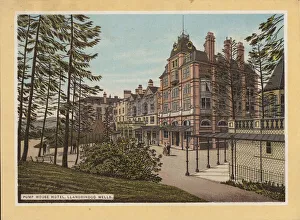 Llandrindod Wells: Pump House Hotel (colour litho) Llandrindod Wells: Pump House Hotel (colour litho)