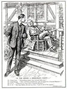 LLoyd George and Bonar Law discuss the prospect of a general election, February LLoyd George and Bonar Law discuss the prospect of a general election, February