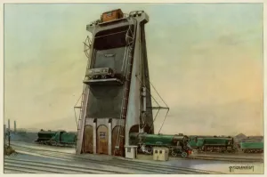 LNER Locomotive Coaling Plant (colour litho) LNER Locomotive Coaling Plant (colour litho)
