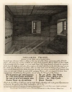 Lollards Prison, in the tower of Lambeth Palace Lollards Prison, in the tower of Lambeth Palace