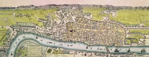'Londinium Antiqua', map of London, pub. by William Darton 'Londinium Antiqua', map of London, pub. by William Darton