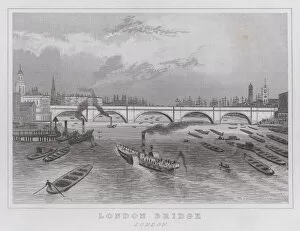 London Bridge, London (engraving)