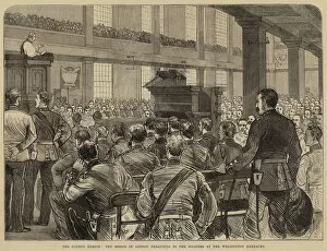 Wellington Barracks Gallery: The London Mission, the Bishop of London preaching to the Soldiers at the Wellington Barracks