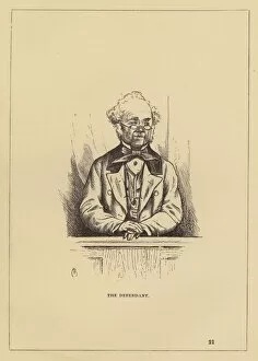 Charles Henry (after) Bennett Gallery: London People, At Westminster: The Defendant (engraving)