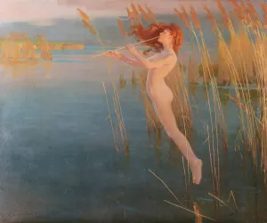 The Long Cry of the Reeds at Even, 1896 (oil on canvas) The Long Cry of the Reeds at Even, 1896 (oil on canvas)