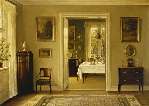 Looking Through to the Dining Room, (oil on canvas) Looking Through to the Dining Room, (oil on canvas)