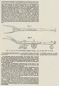 Lord Beauclerk's Archimedean Subsoil Plough (engraving) Lord Beauclerk's Archimedean Subsoil Plough (engraving)