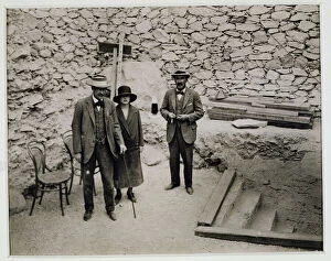 Ancient Egypt & Sites Gallery: Lord Carnarvons first visit to the Valley of the King s: Lord Carnarvon (1866-1923)