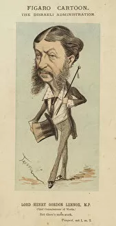 Conservative Party Gallery: Lord Henry Gordon-Lennox, British Conservative politician and government minister in Benjamin Disraelis administration