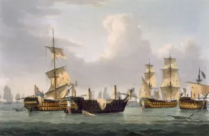 Lord Hotham's Action, March 14th 1795, engraved by Thomas Sutherland for J Lord Hotham's Action, March 14th 1795, engraved by Thomas Sutherland for J
