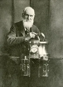 Lord Kelvin, an electrical genius (b/w photo) Lord Kelvin, an electrical genius (b/w photo)