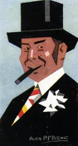 Lord Lonsdale, 1926 (colour litho) Lord Lonsdale, 1926 (colour litho)