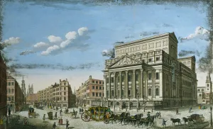 The Lord Mayor's Mansion House, London, c.1753 (coloured engraving) The Lord Mayor's Mansion House, London, c.1753 (coloured engraving)