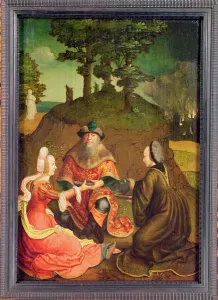 Lots daughters make their Father drink Wine, c.1508-15 (oil on oak) Lots daughters make their Father drink Wine, c.1508-15 (oil on oak)