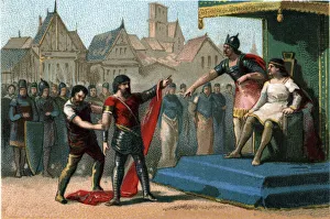 Louis 1er dit Le Debonnaire (814-840) was degrade and stripped by his sons of his imperials Louis 1er dit Le Debonnaire (814-840) was degrade and stripped by his sons of his imperials