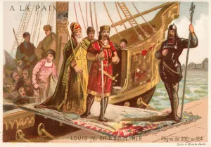 Gangplank Gallery: Louis IV of France (chromolitho)