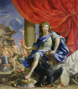 Louis XIV (1638-1715) as Jupiter Conquering the Fronde, 1648-67 (oil on canvas) Louis XIV (1638-1715) as Jupiter Conquering the Fronde, 1648-67 (oil on canvas)