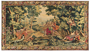 Louis XIV mythological tapestry, Gobelins or Beauvais, late 17th century Louis XIV mythological tapestry, Gobelins or Beauvais, late 17th century