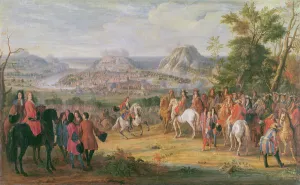 Louis XIV at the Siege of Besancon in May 1674 (oil on canvas) Louis XIV at the Siege of Besancon in May 1674 (oil on canvas)
