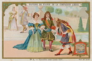 Louis XIV's Versailles (chromolitho)
