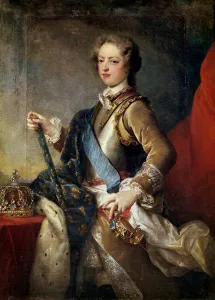 Louis XV (1710-74) aged 15, after 1725 (oil on canvas) Louis XV (1710-74) aged 15, after 1725 (oil on canvas)