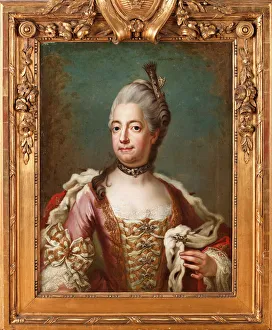 Louise Ulrique (Louise-Ulrique) de Prusse (1720-1782), reine de Suede - Peinture de Jakob Bjoerk (1726-1793) Louise Ulrique (Louise-Ulrique) de Prusse (1720-1782), reine de Suede - Peinture de Jakob Bjoerk (1726-1793)