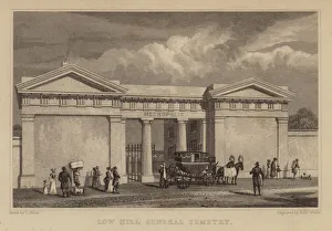 Thomas (after) Allom Gallery: Low Hill General Cemetry (engraving)