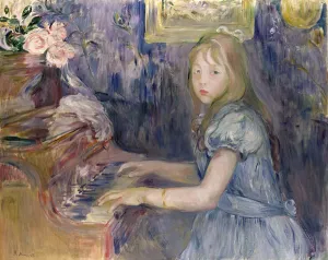 Lucie Leon at the Piano, 1892 (oil on canvas) Lucie Leon at the Piano, 1892 (oil on canvas)