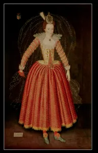 Lucy Harrington, Countess of Bedford, in a masque costume designed by Inigo Jones, 1606 Lucy Harrington, Countess of Bedford, in a masque costume designed by Inigo Jones, 1606