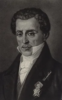 Luigi Cherubini, Italian composer (1760-1842) (engraving) Luigi Cherubini, Italian composer (1760-1842) (engraving)