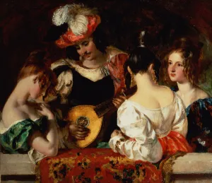 The Lute Player (oil) The Lute Player (oil)
