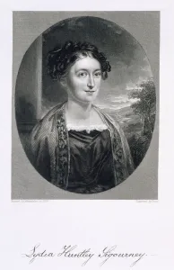Lydia Huntley Sigourney (1791-1865), engraved by Burt (engraving) Lydia Huntley Sigourney (1791-1865), engraved by Burt (engraving)