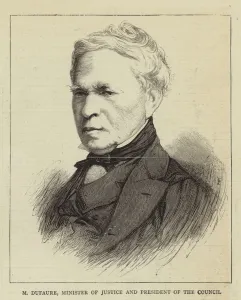 M Dufaure, Minister of Justice and President of the Council (engraving) M Dufaure, Minister of Justice and President of the Council (engraving)