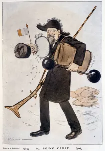 M. Faring Carre (cartoon on Raymond Poincare) - by Barrere M. Faring Carre (cartoon on Raymond Poincare) - by Barrere