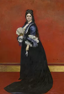 Hostesses Gallery: Madam de Rute, born Marie Laetitia Bonaparte-Wyse, 1872 (oil on canvas)