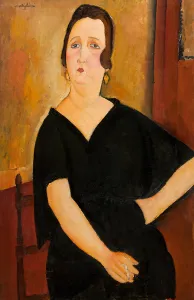 Madame Amedee (Woman with Cigarette) 1918 (oil on canvas) Madame Amedee (Woman with Cigarette) 1918 (oil on canvas)