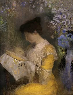 Flowers Of Earth Collection: Madame Arthur Fontaine, 1901 (pastel on paper)