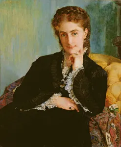 Madame Louis Cezard, 1871 (oil on canvas) Madame Louis Cezard, 1871 (oil on canvas)