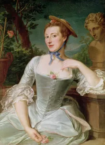 Madame de Pompadour (oil on canvas) Madame de Pompadour (oil on canvas)