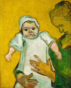 Madame Roulin and her baby, November 1888 (oil on canvas) Madame Roulin and her baby, November 1888 (oil on canvas)